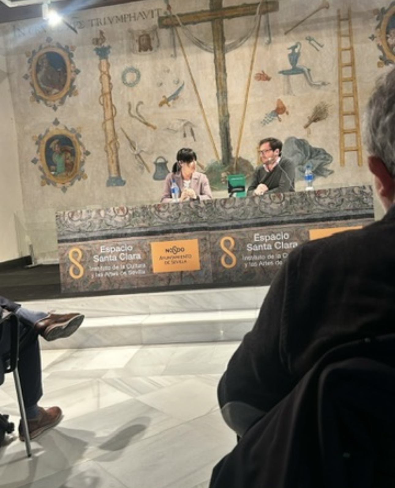 Presentación de Traidores del arte en el Espacio Santa Clara de Sevilla